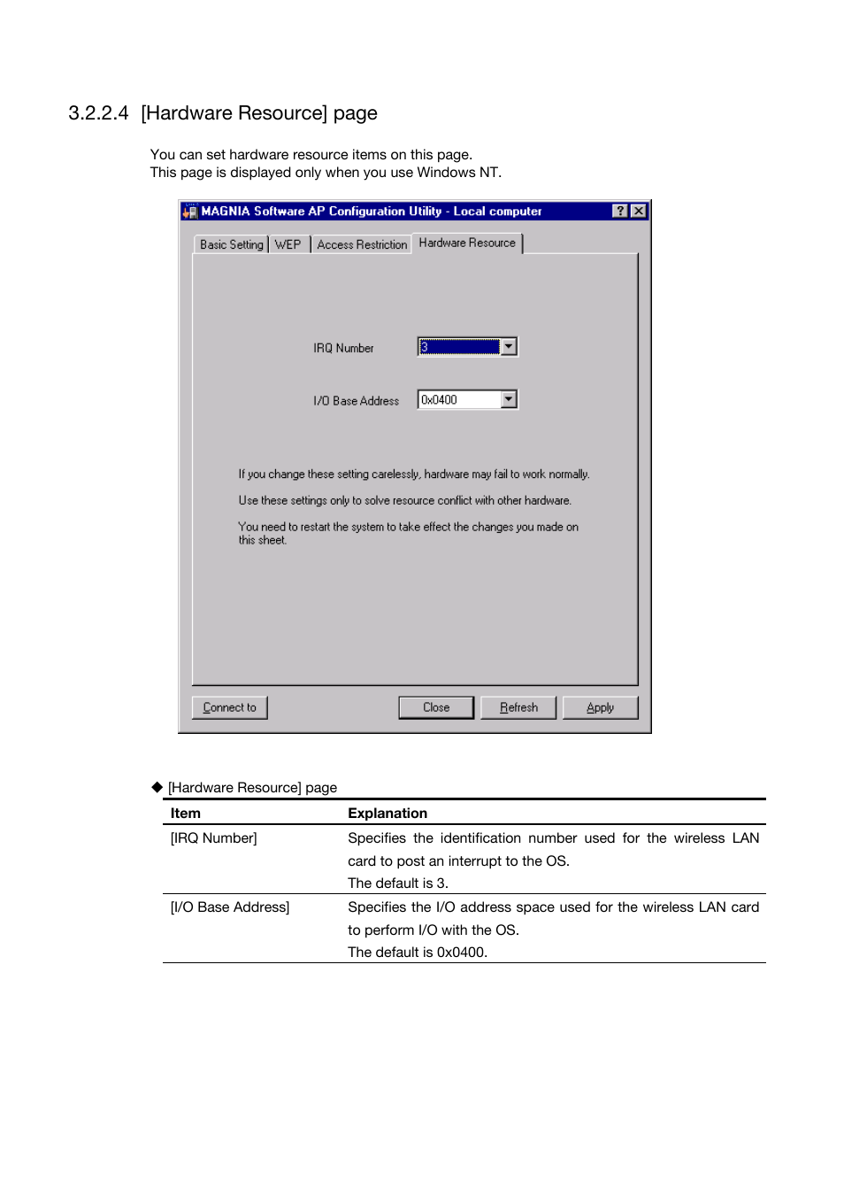 4 [hardware resource] page | Toshiba Magnia Z500 User Manual | Page 52 / 106