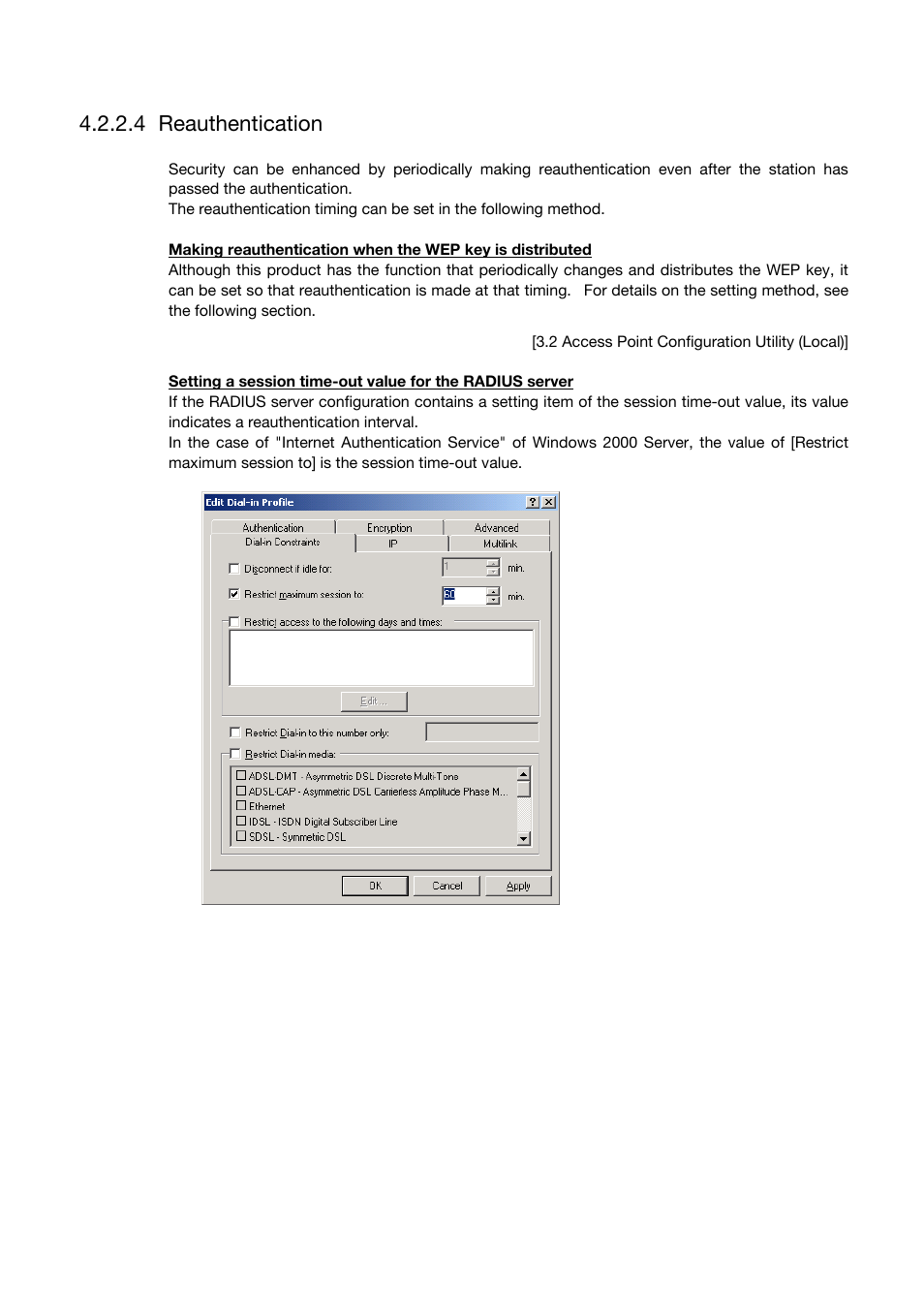 Reauthentication, 4 reauthentication | Toshiba Magnia Z500 User Manual | Page 78 / 106