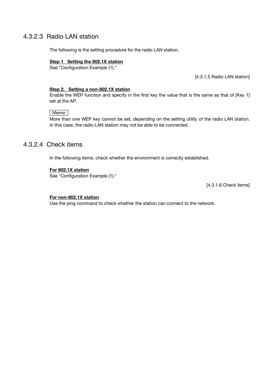 Radio lan station, Check items, 3 radio lan station | 4 check items | Toshiba Magnia Z500 User Manual | Page 92 / 106