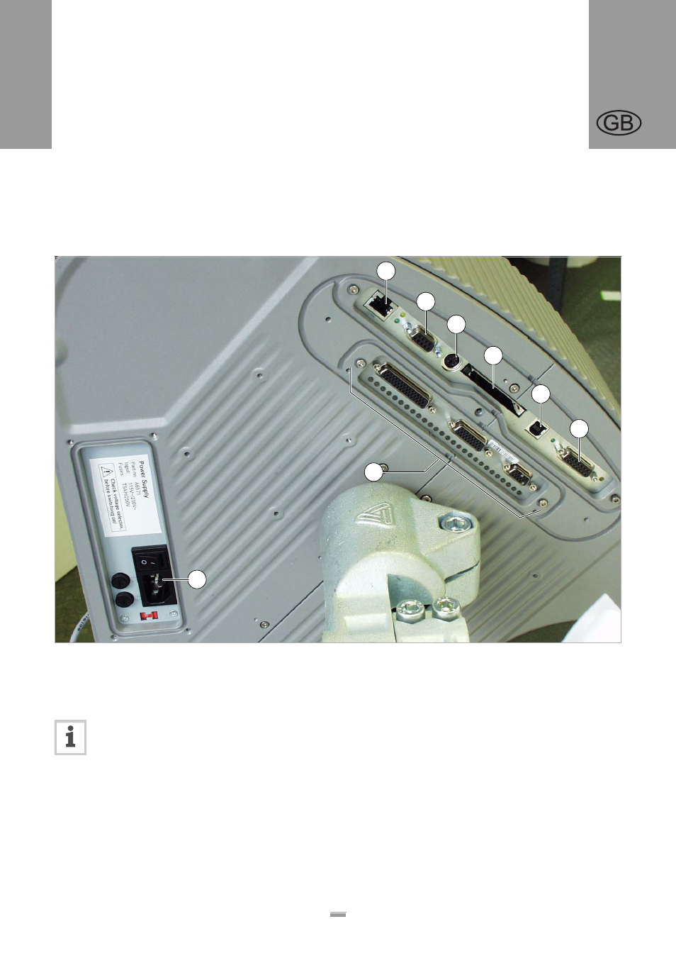 3 connection arrangement, Connections on the back of the device | Avery ALS 256 User Manual | Page 15 / 58