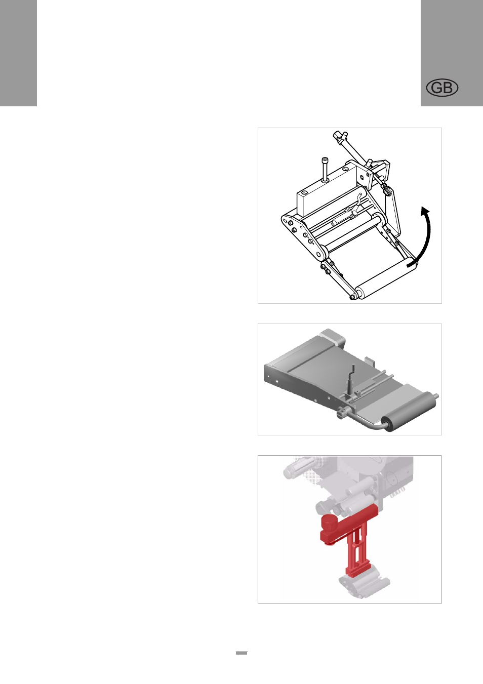 Pneumatic dispensing edge, V-shape dispensing edge, Adjustable dispensing edge holder | Avery ALS 256 User Manual | Page 23 / 58