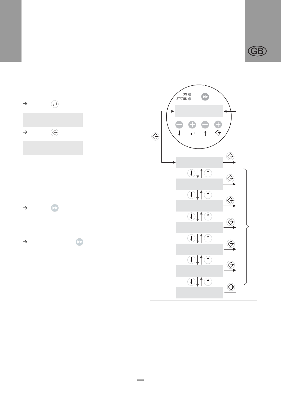 2 configuration mode, Function of the double-arrow button, Menus | Function of the double-arrow button menus, Ontents, Perating, Modes, Configuration mode | Avery ALS 256 User Manual | Page 27 / 58