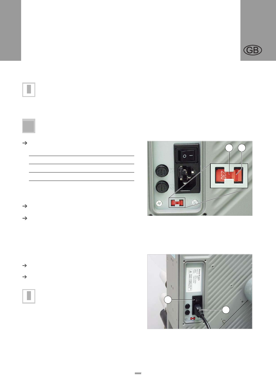 Checking the power supply setting, Connecting the power cable, Ontents | Lectrical, Connections | Avery ALS 256 User Manual | Page 34 / 58