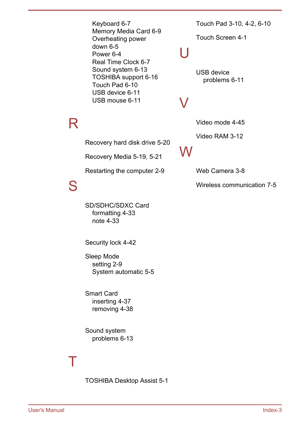 Toshiba Portege R30-A User Manual | Page 155 / 155