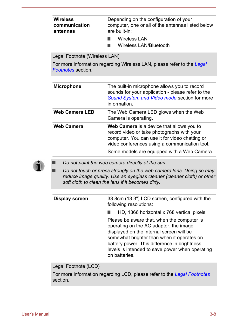 Toshiba Portege R30-A User Manual | Page 42 / 155