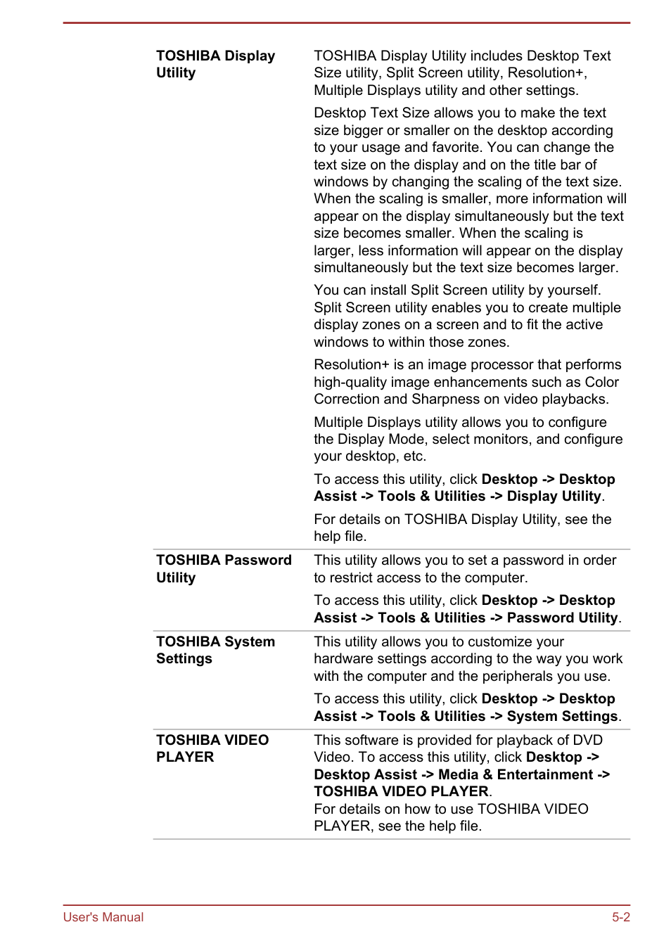 Toshiba Portege R30-A User Manual | Page 97 / 155