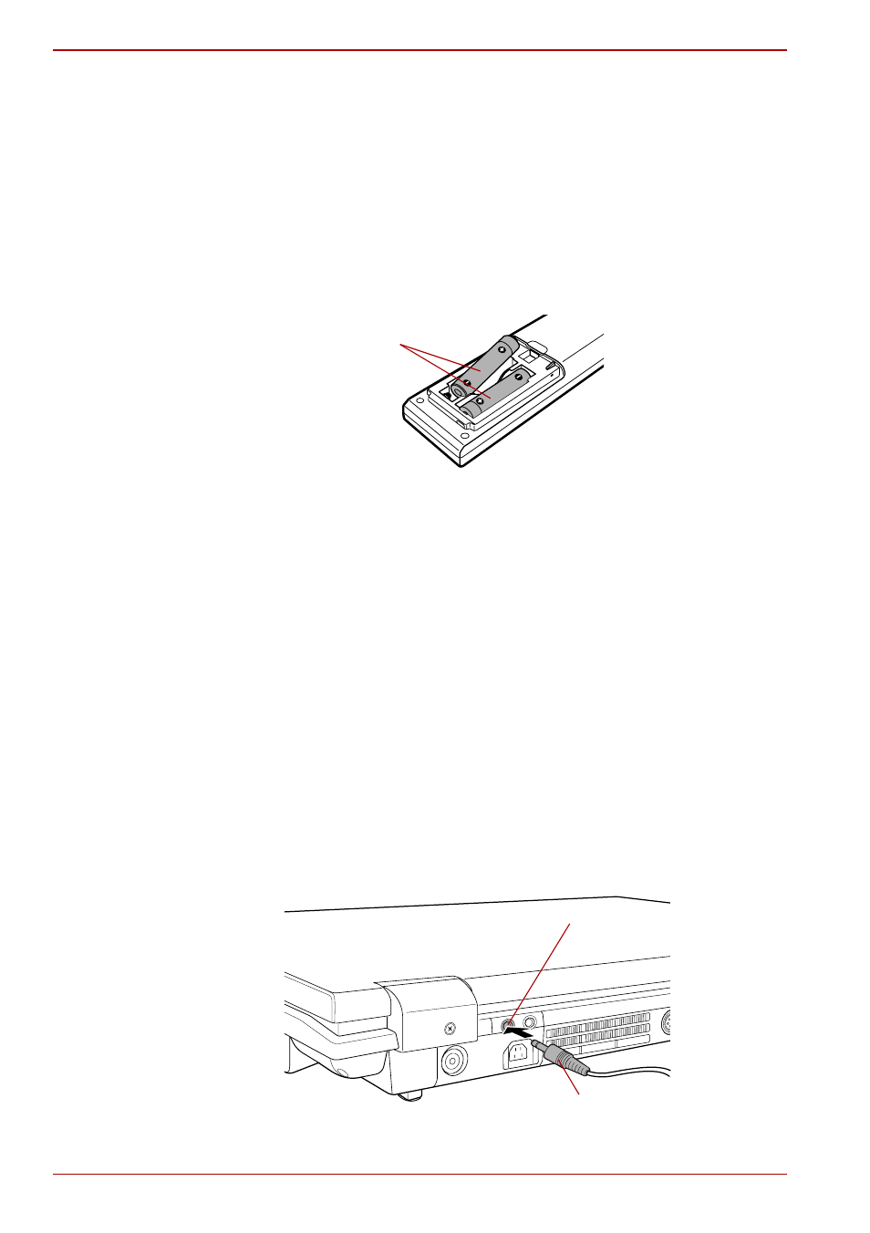 Set-top box connection method and watching tv on, The media center -12, Replacing the batteries | Connecting the set-top box | Toshiba Qosmio G40 User Manual | Page 156 / 256