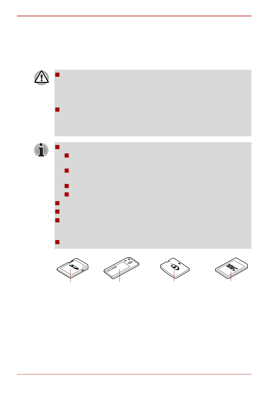 Bridge media slot, Bridge media slot -6 | Toshiba Qosmio G40 User Manual | Page 166 / 256