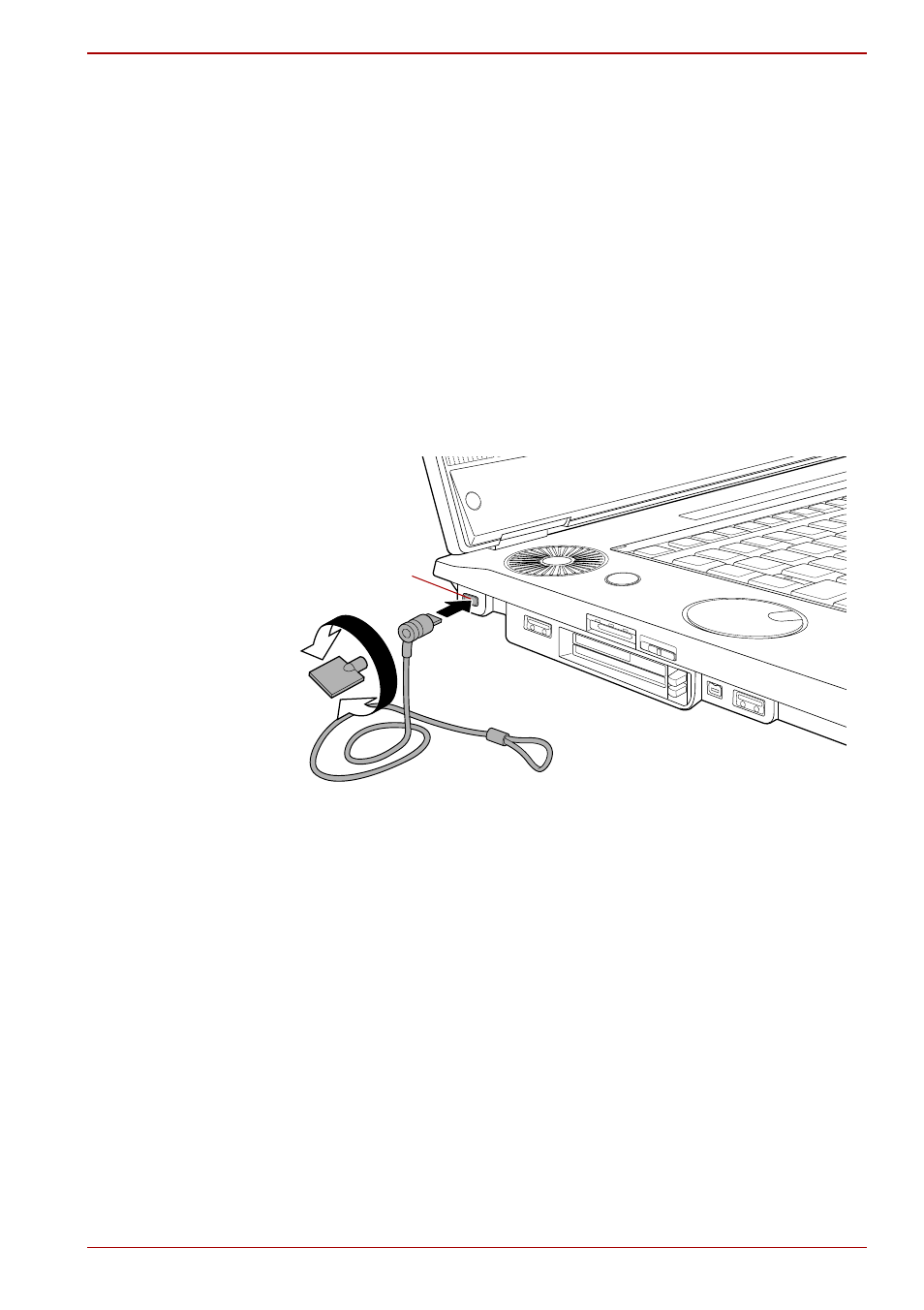 Security lock, Security lock -25, Connecting the security lock | Toshiba Qosmio G40 User Manual | Page 185 / 256