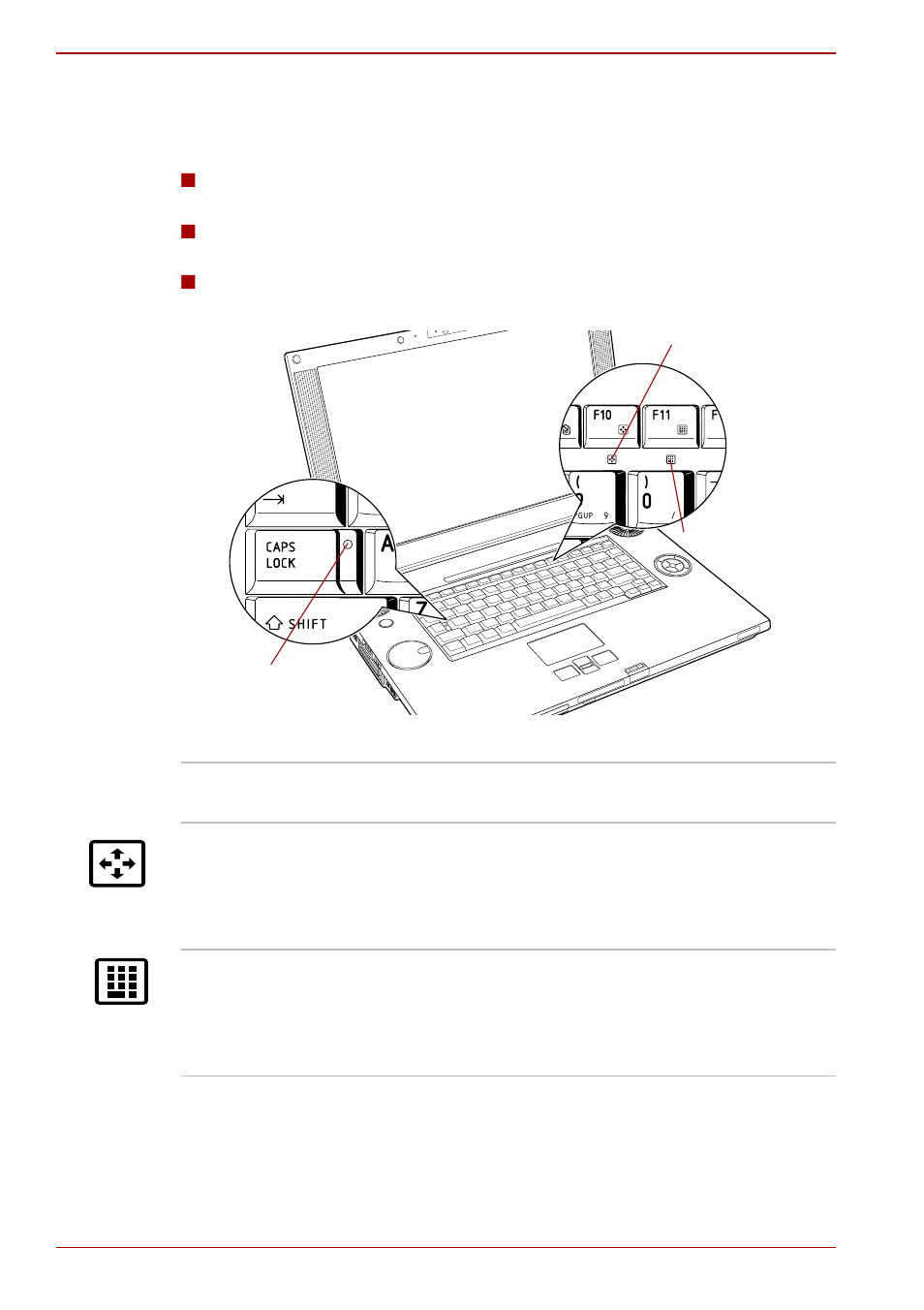 Keyboard indicators | Toshiba Qosmio G40 User Manual | Page 52 / 256