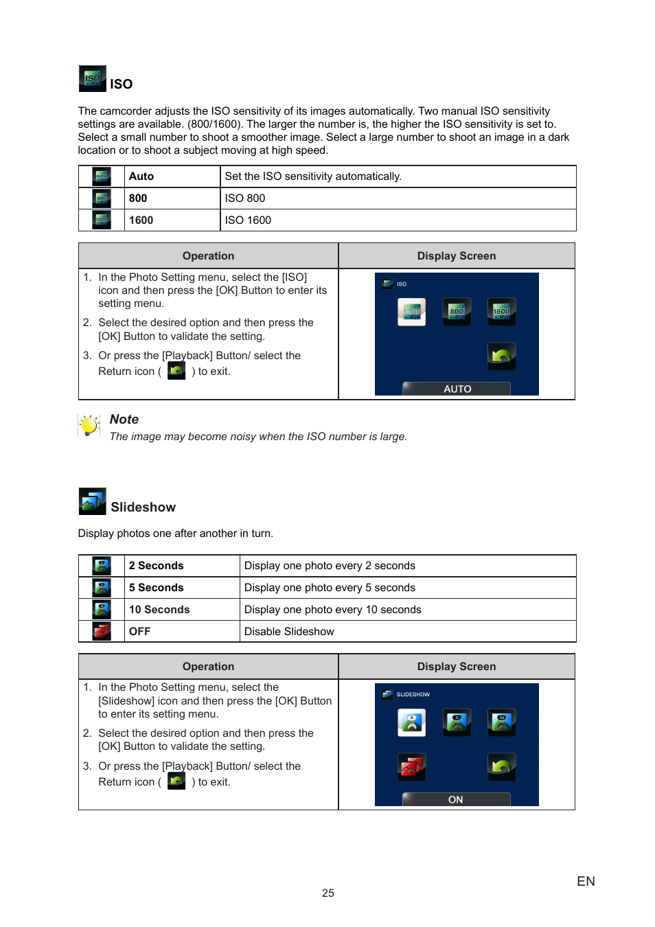 Toshiba Camileo B10 User Manual | Page 25 / 50