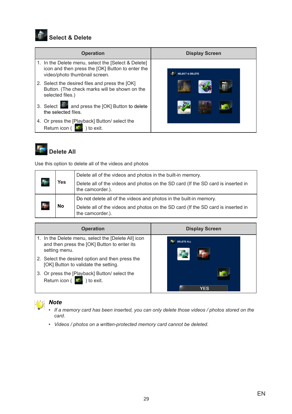 Toshiba Camileo B10 User Manual | Page 29 / 50