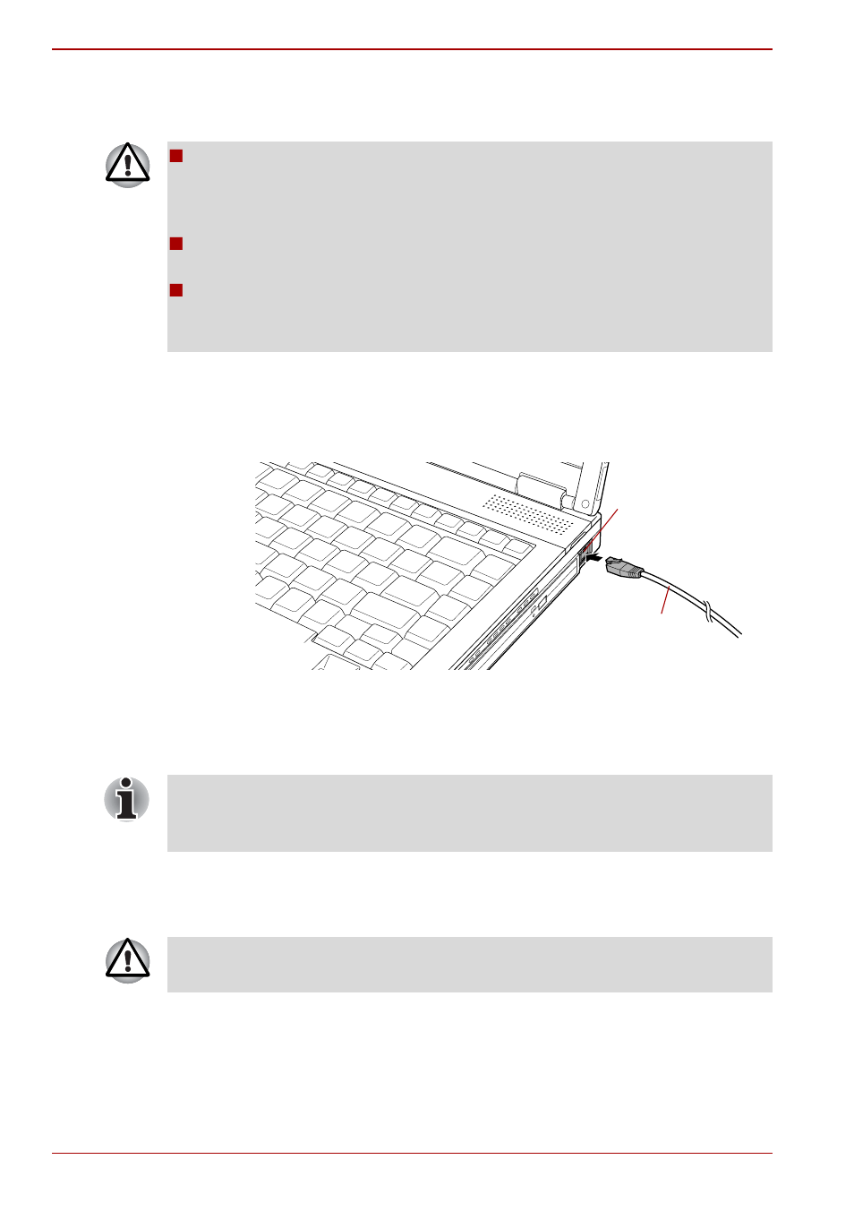 Connecting the lan cable, Disconnecting the lan cable | Toshiba Tecra M9 User Manual | Page 114 / 212
