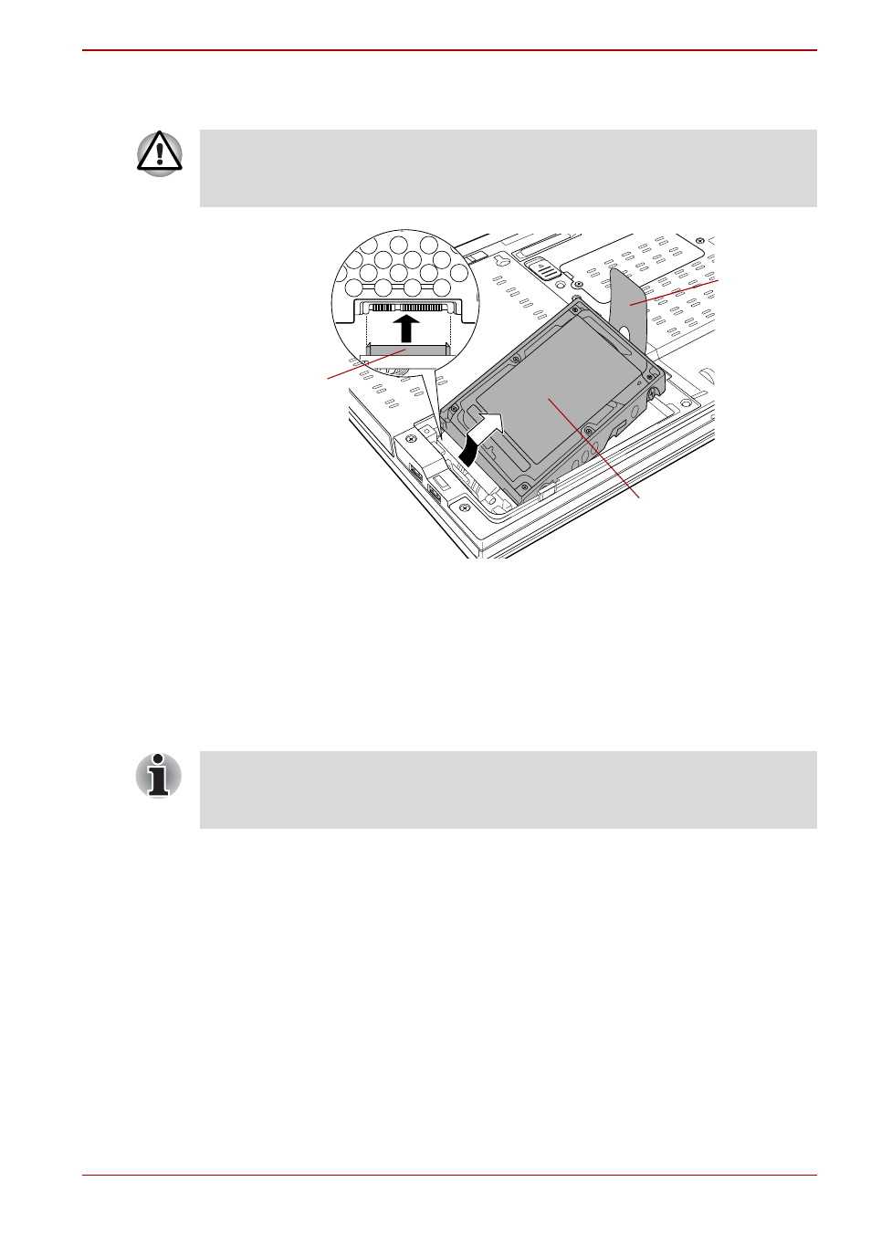 Installing the hard disk drive pack | Toshiba Tecra M9 User Manual | Page 69 / 212