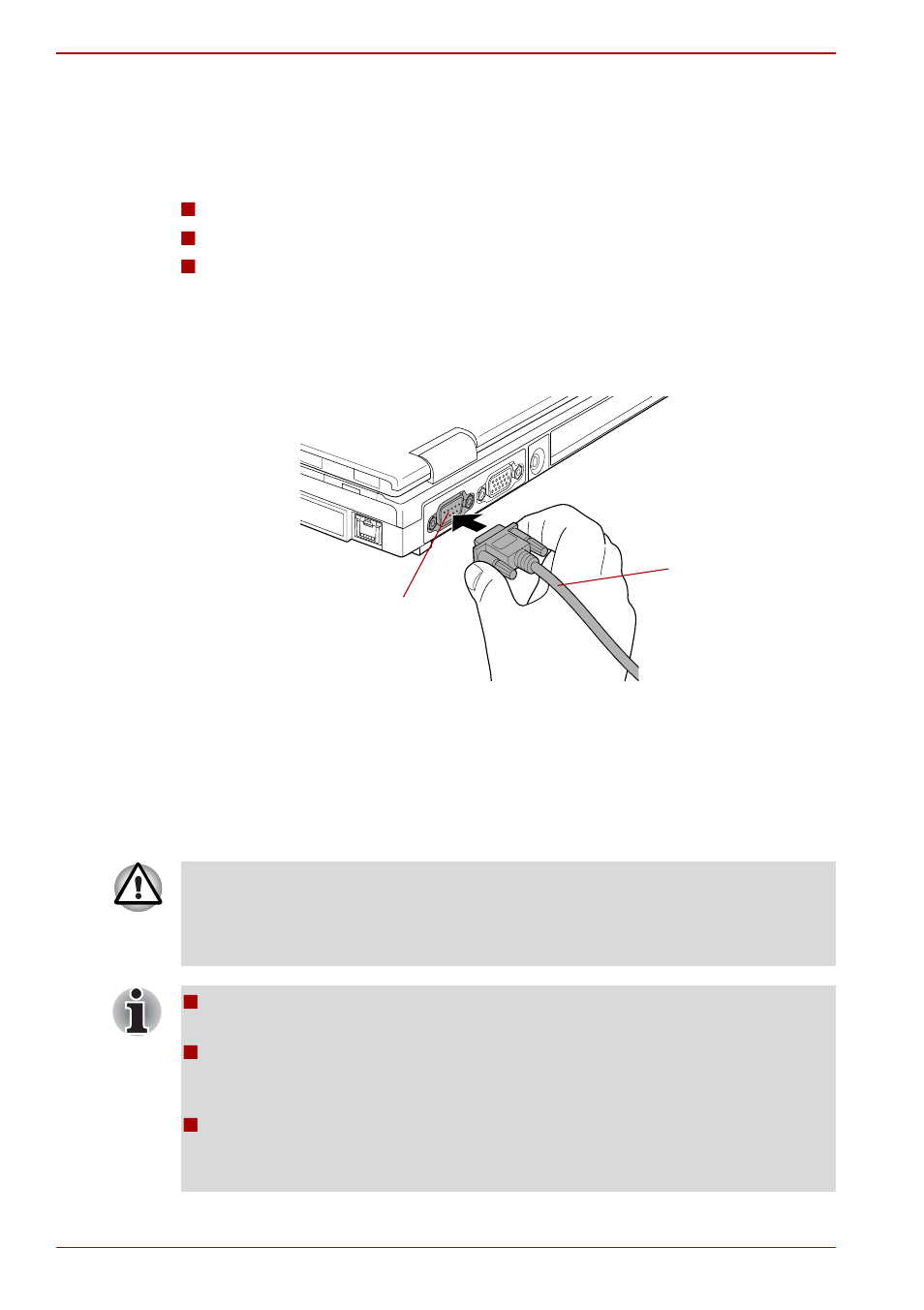 Serial port, Toshiba express port replicator | Toshiba Tecra M9 User Manual | Page 76 / 212