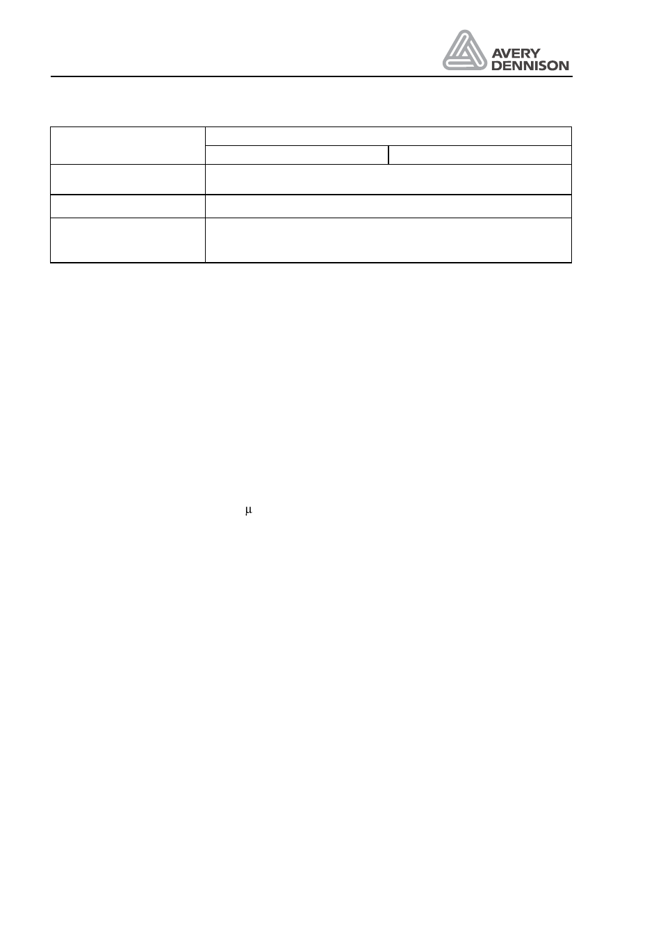Application specification, Apsf- sensor specification (optional function) | Avery ALS 330/430 User Manual | Page 86 / 95