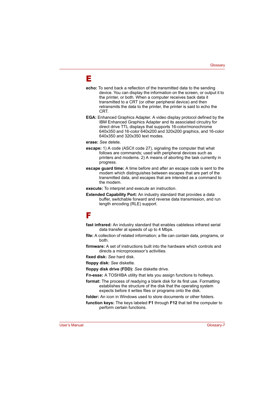 Toshiba Tecra A4 (PTA42) User Manual | Page 163 / 174