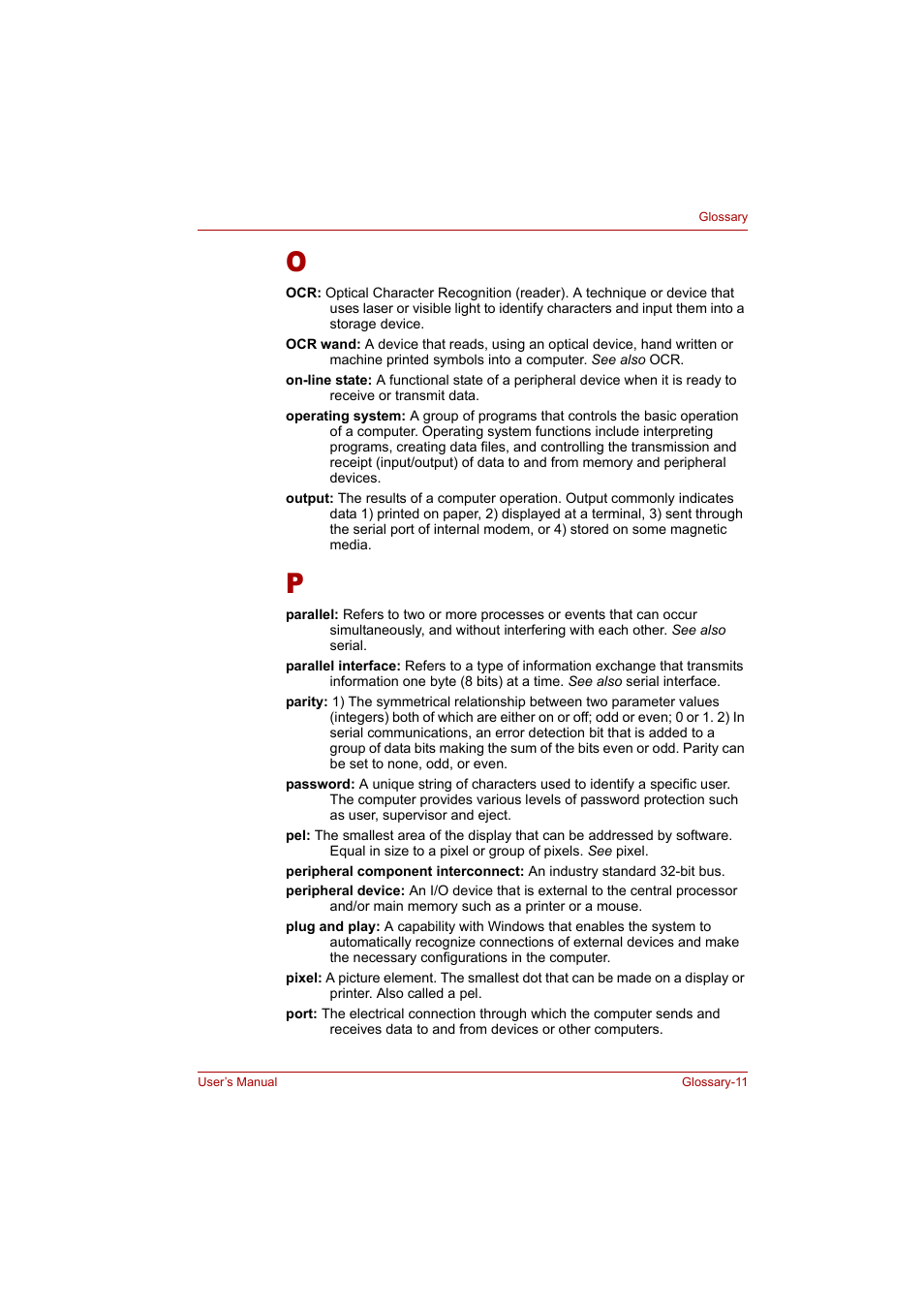 Toshiba Tecra A4 (PTA42) User Manual | Page 167 / 174