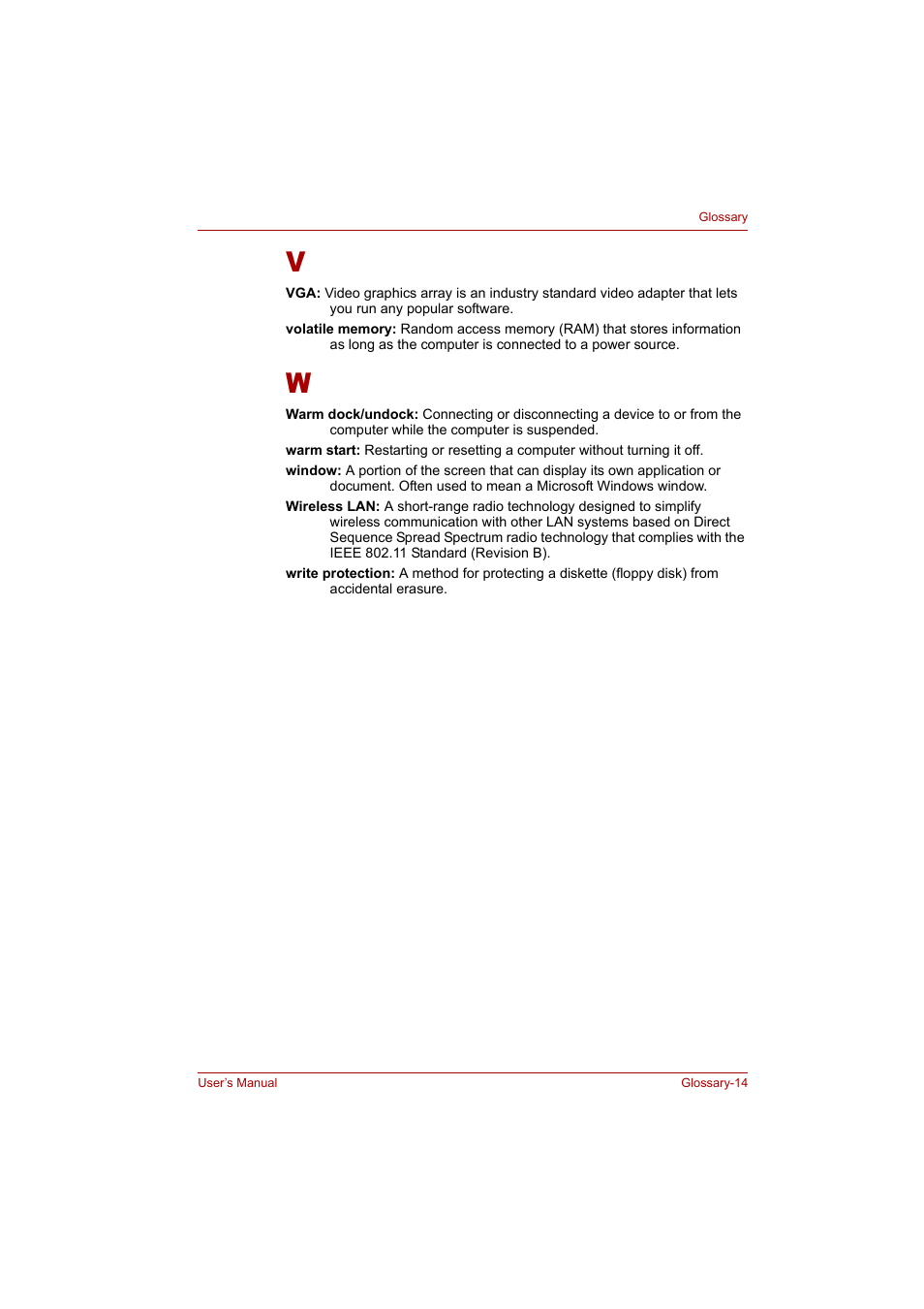 Toshiba Tecra A4 (PTA42) User Manual | Page 170 / 174