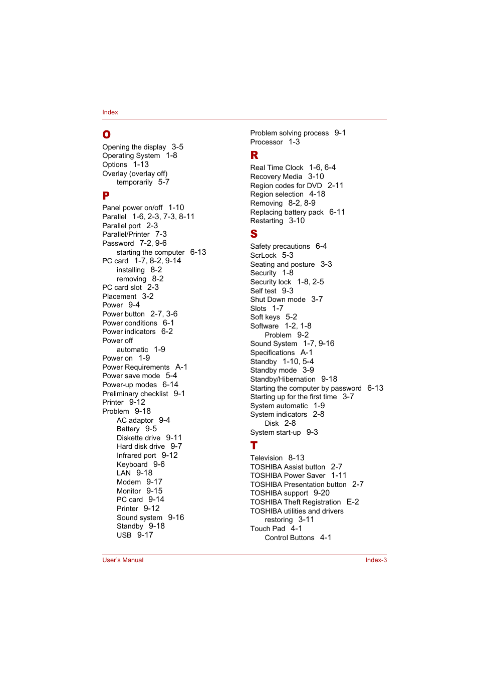 Toshiba Tecra A4 (PTA42) User Manual | Page 173 / 174