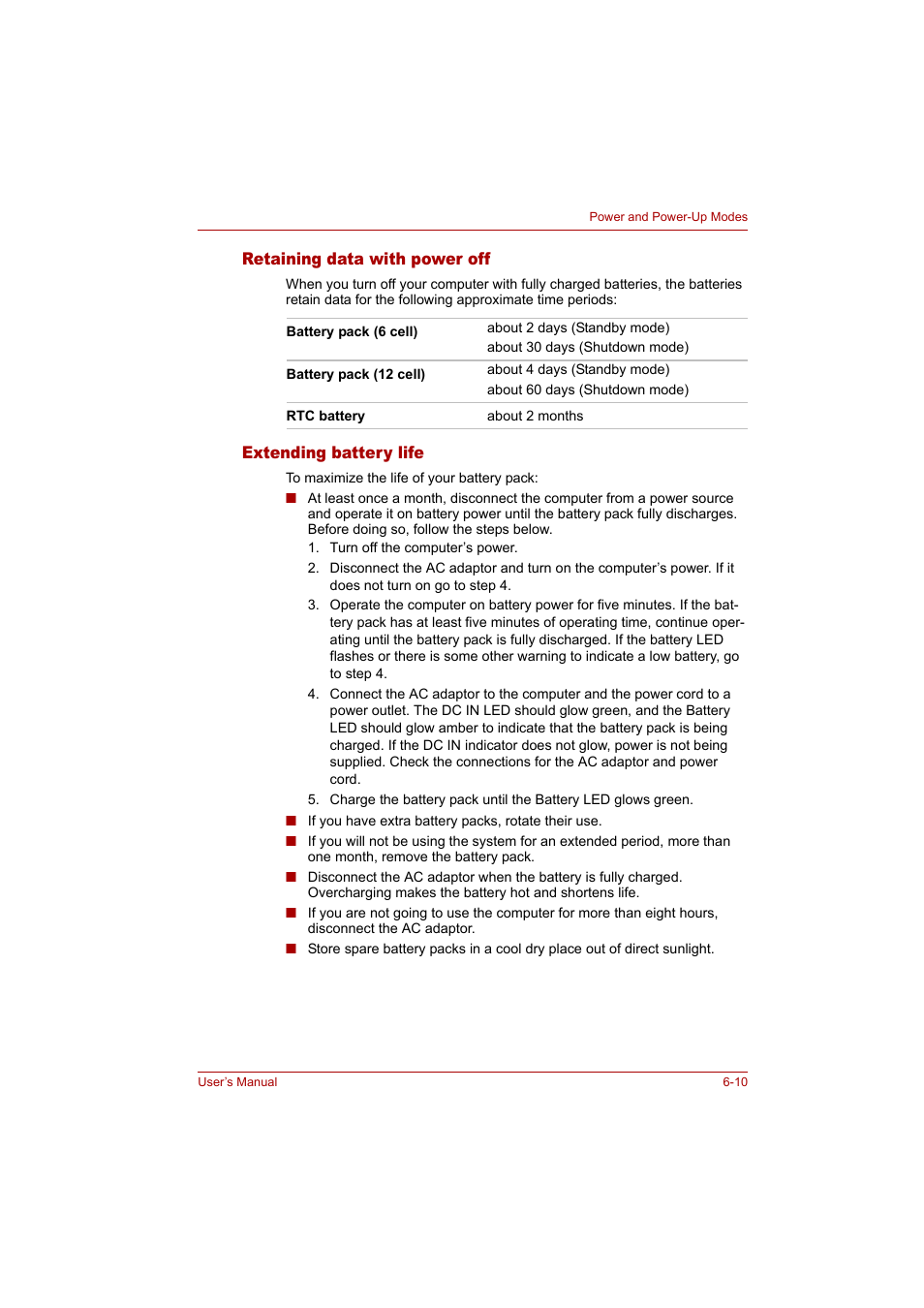 Toshiba Tecra A4 (PTA42) User Manual | Page 98 / 174