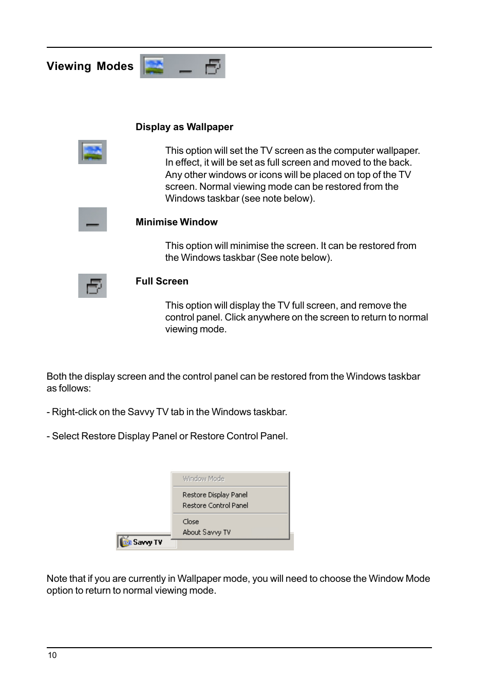 Toshiba DVB-T Tuner User Manual | Page 10 / 19