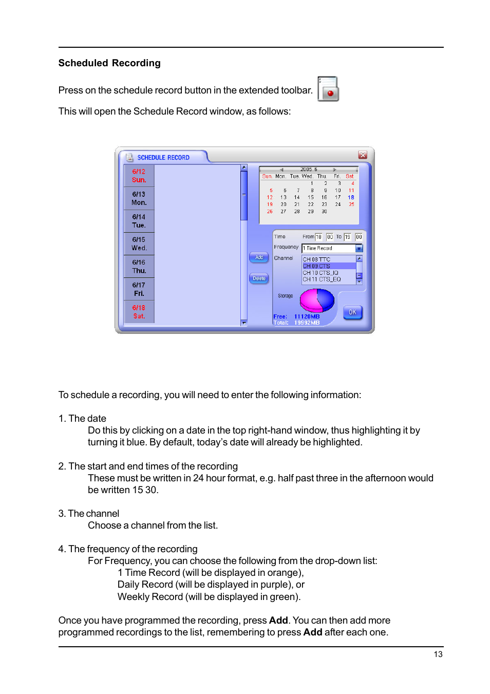 Toshiba DVB-T Tuner User Manual | Page 13 / 19