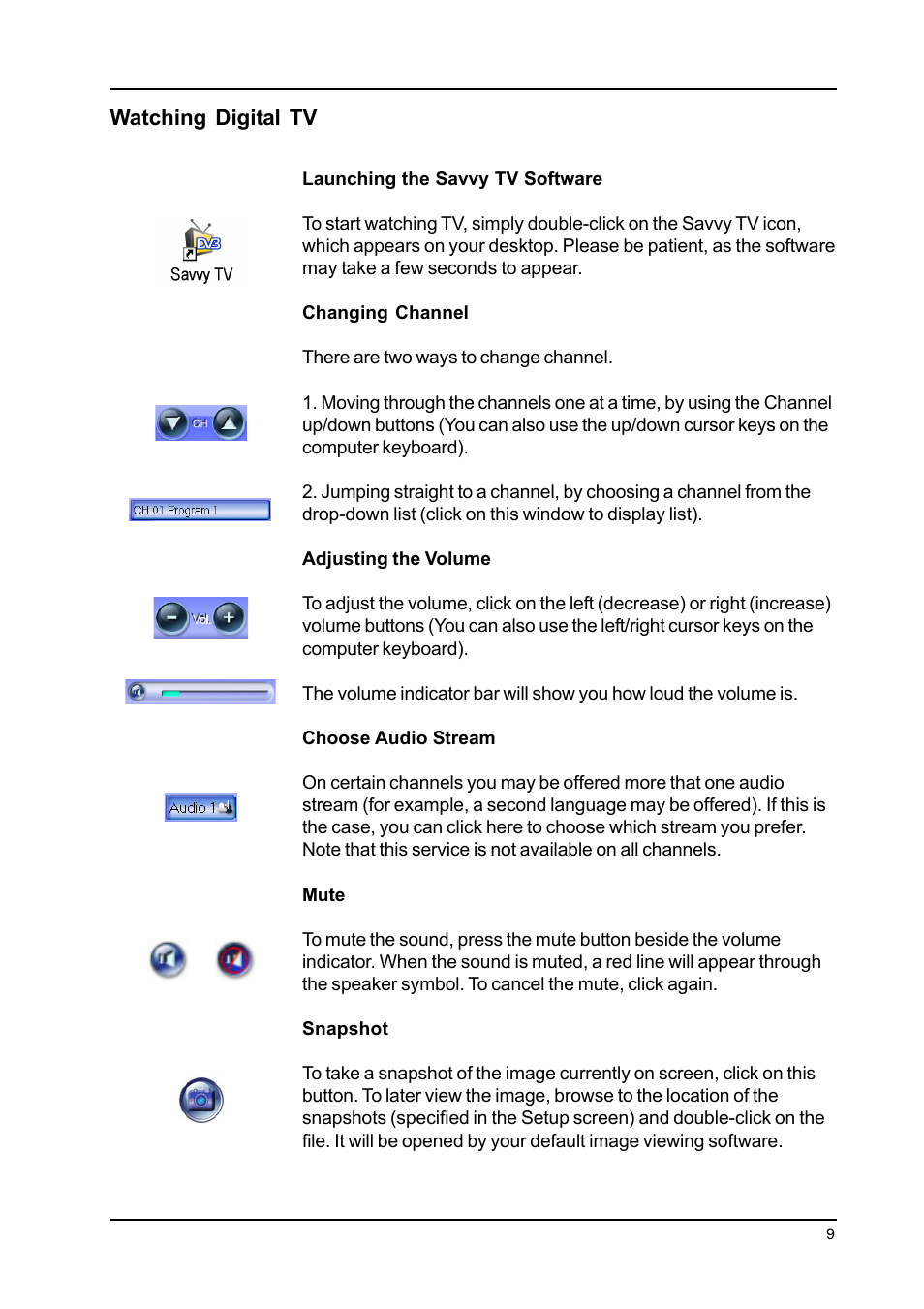 Toshiba DVB-T Tuner User Manual | Page 9 / 19