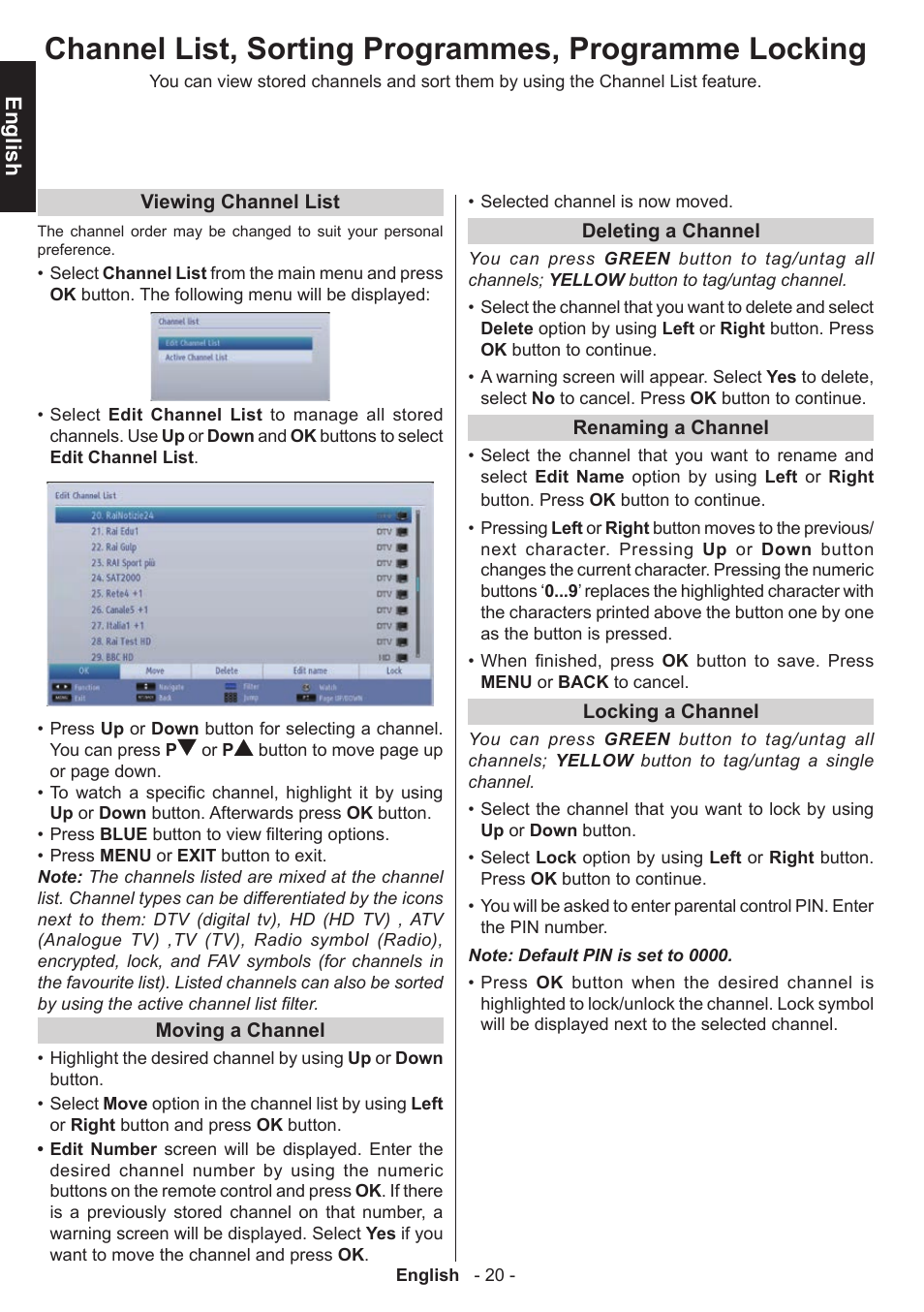 English | Toshiba D1434 User Manual | Page 22 / 61