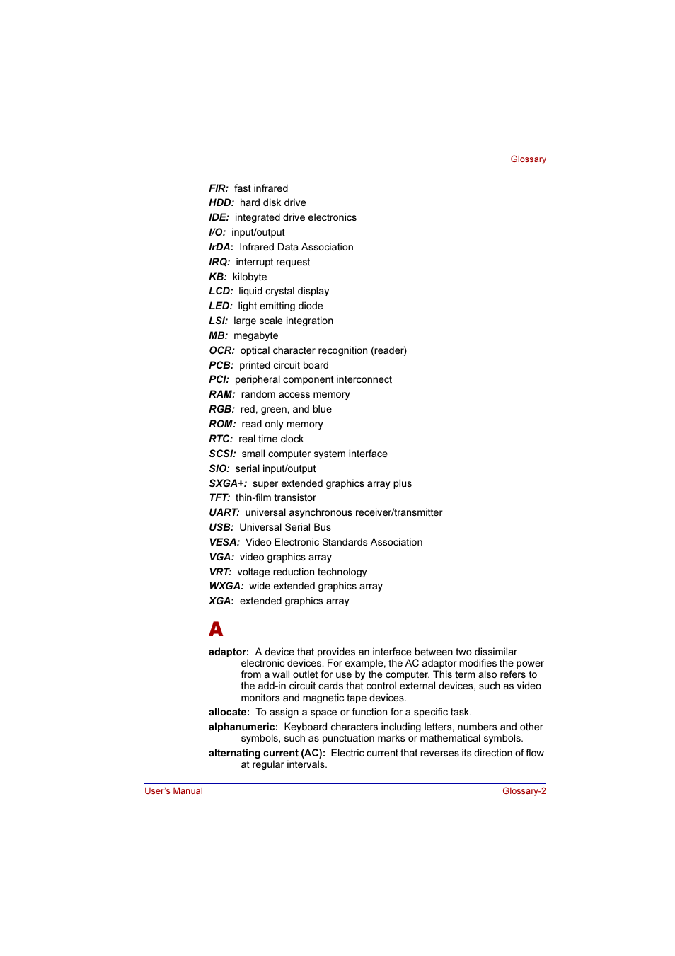 Toshiba Qosmio E10 User Manual | Page 185 / 200