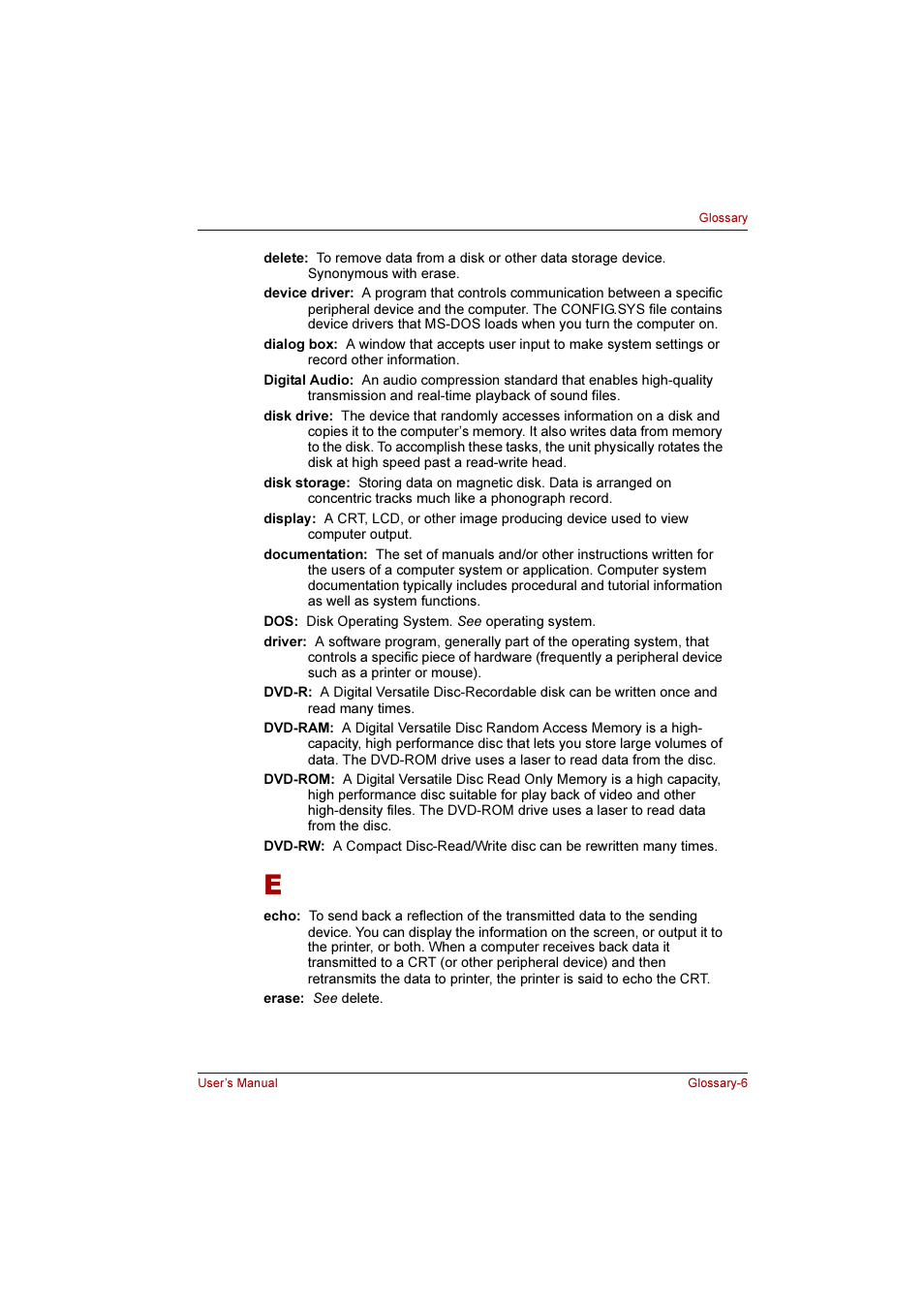 Toshiba Qosmio E10 User Manual | Page 189 / 200