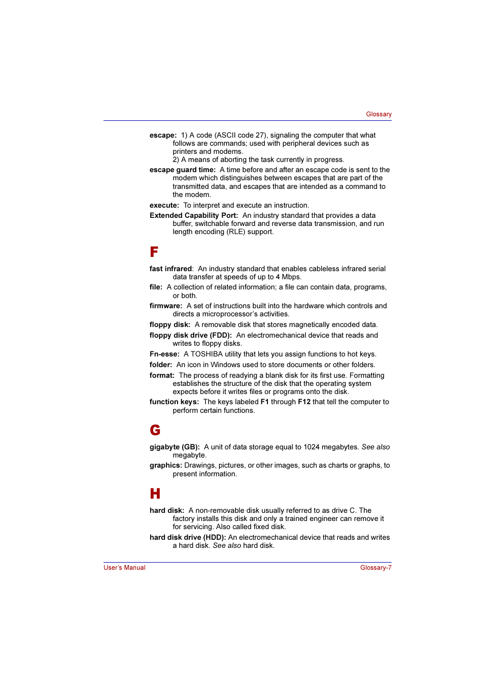 Toshiba Qosmio E10 User Manual | Page 190 / 200