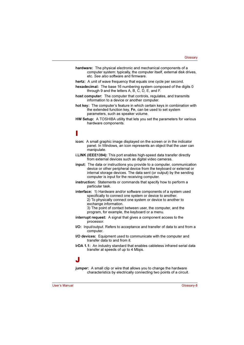 Toshiba Qosmio E10 User Manual | Page 191 / 200