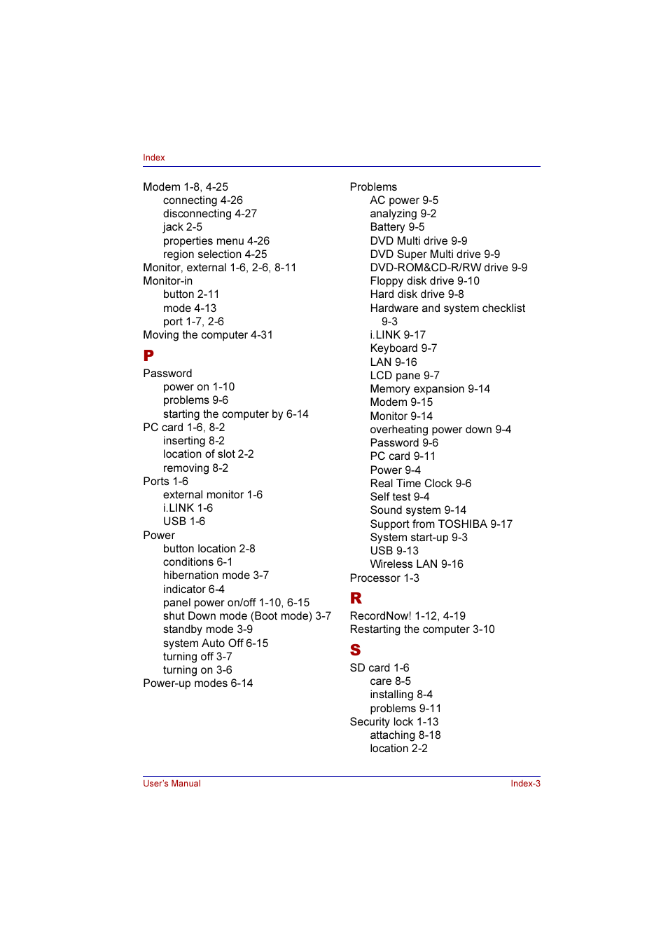 Toshiba Qosmio E10 User Manual | Page 199 / 200