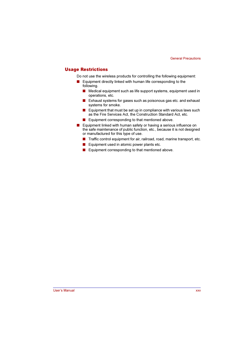 Toshiba Qosmio E10 User Manual | Page 25 / 200