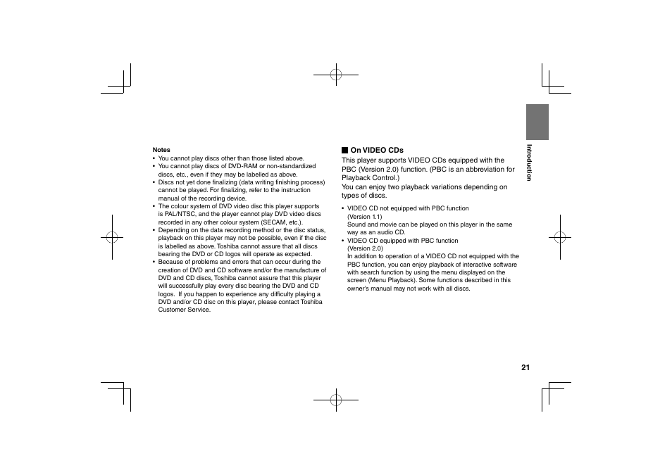 Toshiba SDP95S User Manual | Page 21 / 74