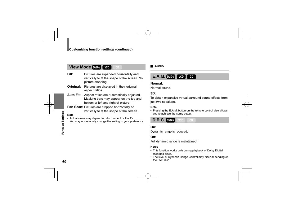Toshiba SDP95S User Manual | Page 60 / 74