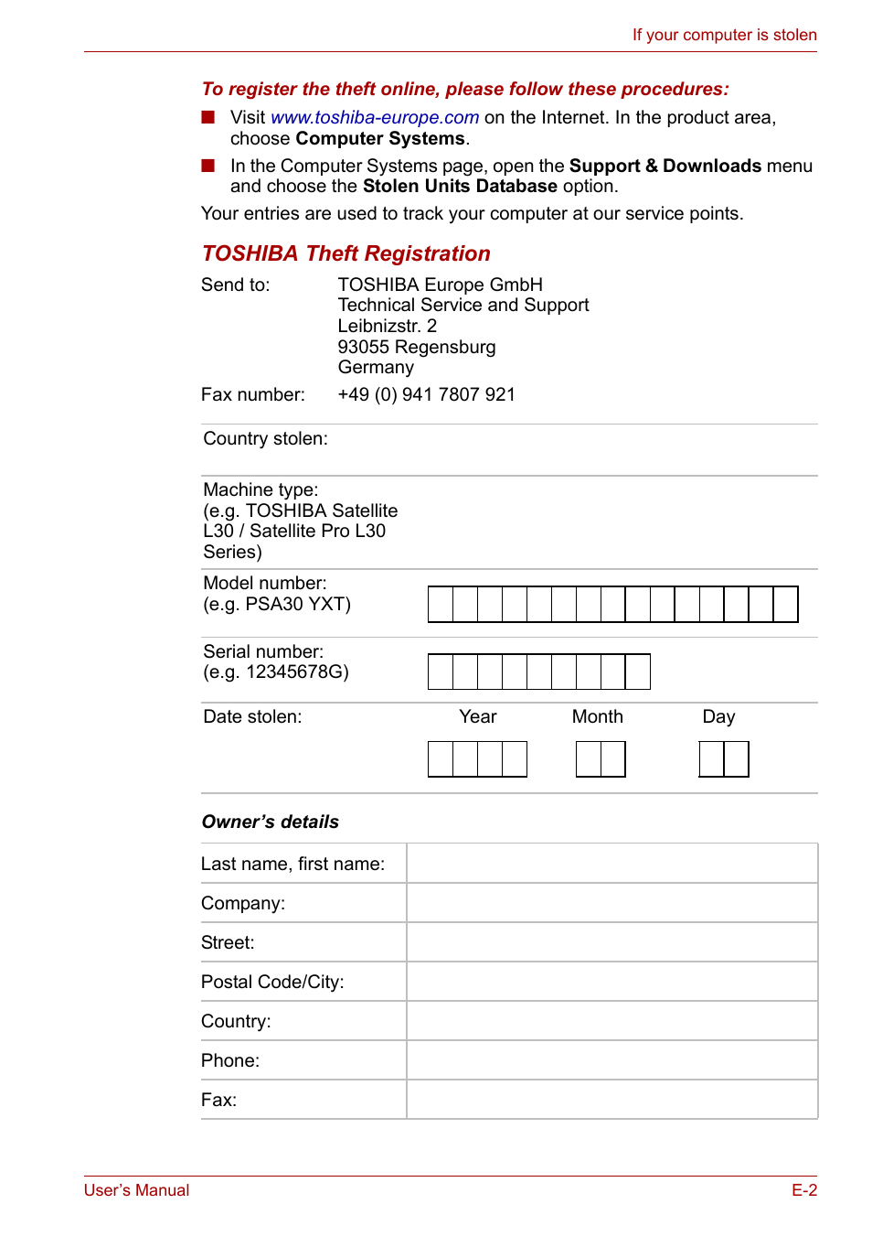 Toshiba Satellite L30 (PSL33) User Manual | Page 149 / 165