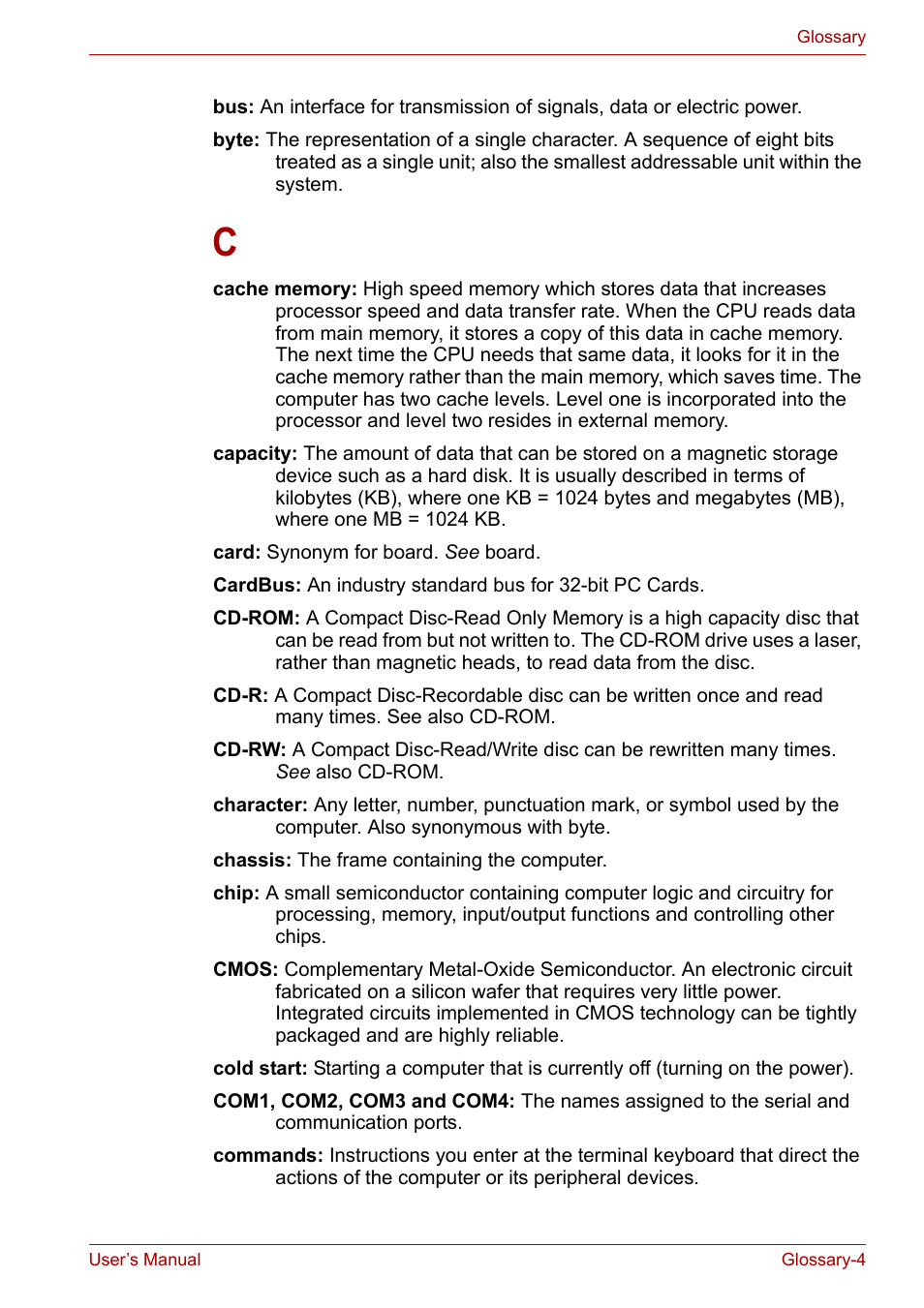 Toshiba Satellite L30 (PSL33) User Manual | Page 153 / 165