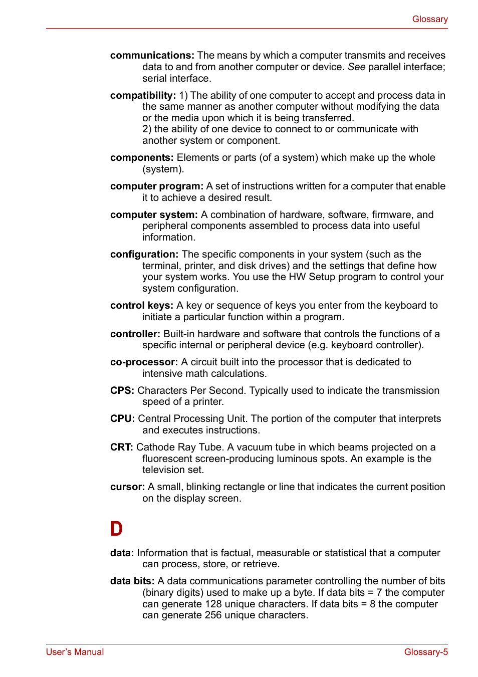 Toshiba Satellite L30 (PSL33) User Manual | Page 154 / 165