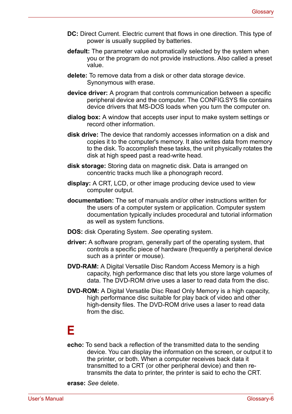 Toshiba Satellite L30 (PSL33) User Manual | Page 155 / 165