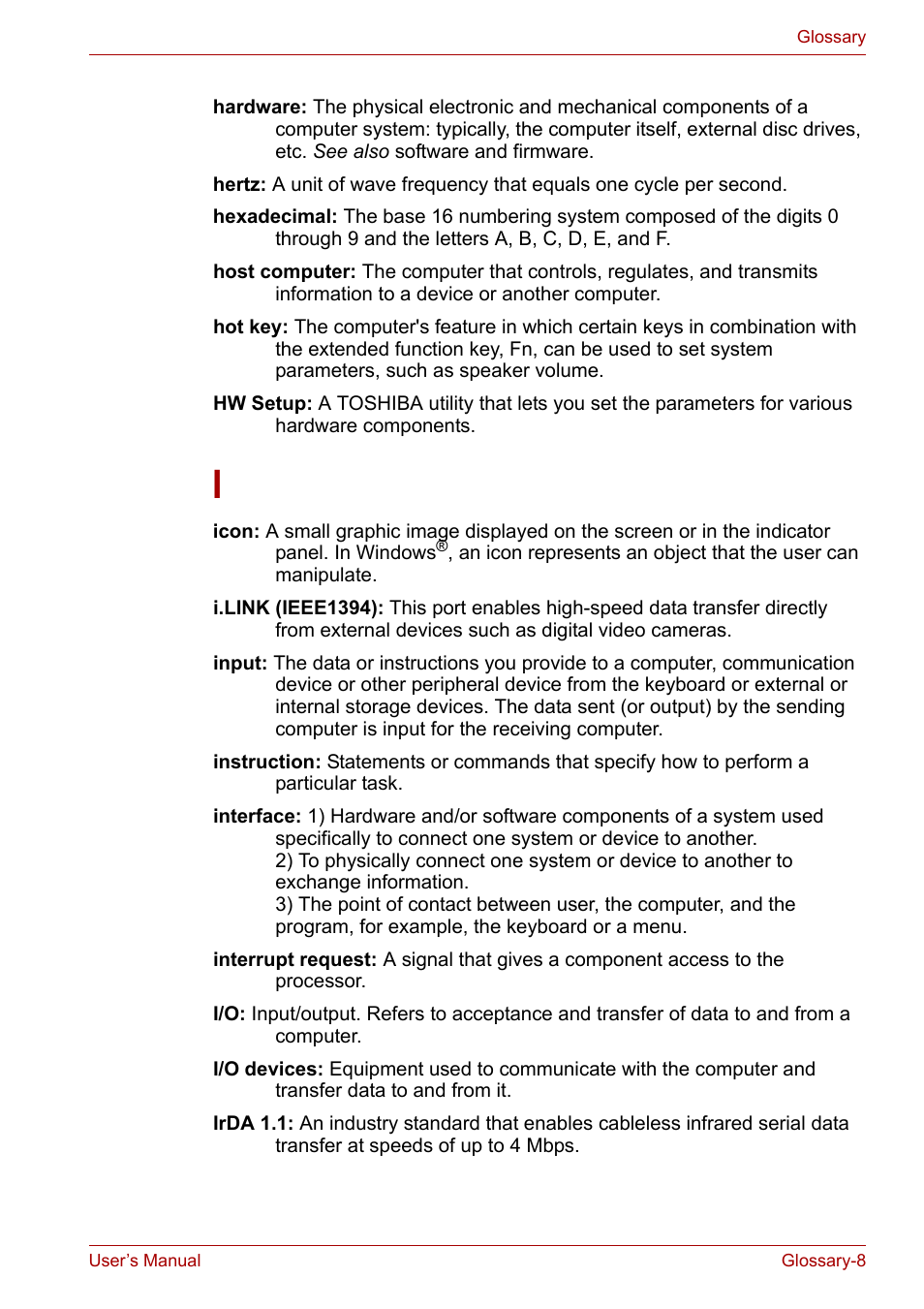 Toshiba Satellite L30 (PSL33) User Manual | Page 157 / 165