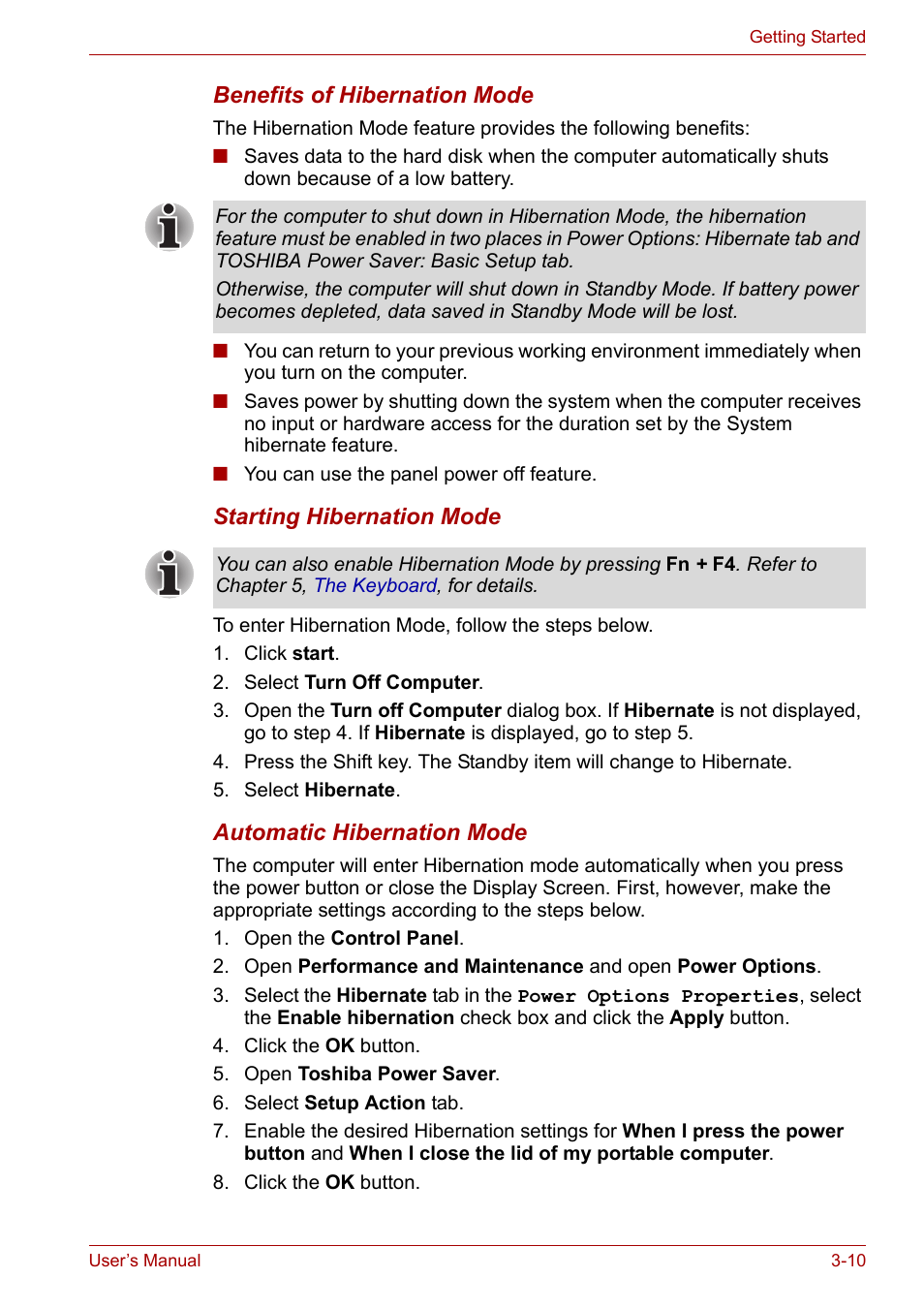 Toshiba Satellite L30 (PSL33) User Manual | Page 59 / 165