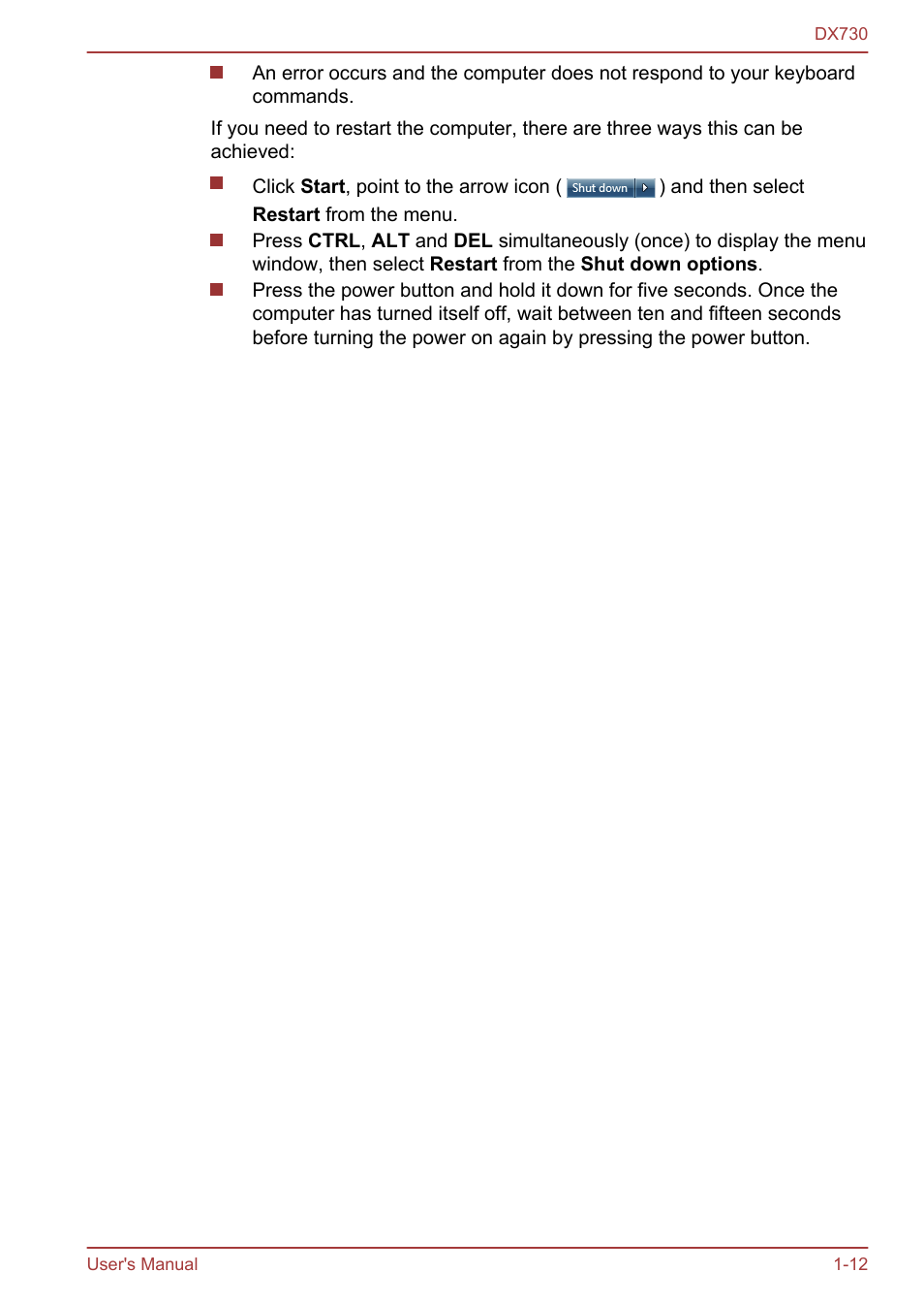 Toshiba Qosmio DX730 User Manual | Page 29 / 150