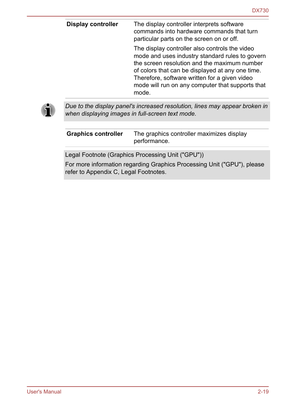 Toshiba Qosmio DX730 User Manual | Page 48 / 150