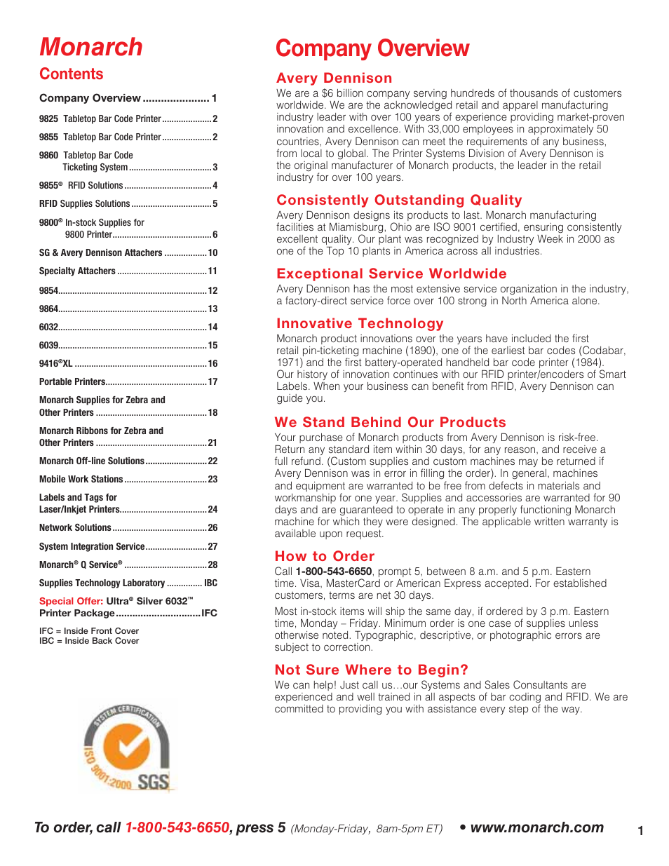 Avery 6032 User Manual | Page 2 / 32