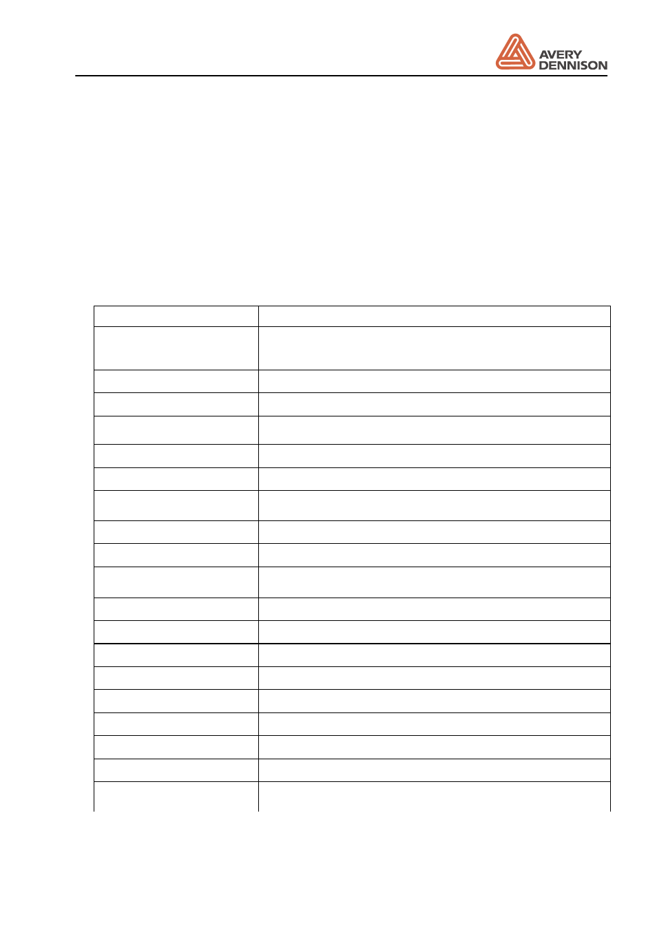 Technical specification, Technical information, Als 230 | 1 technical information | Avery ALS 230 User Manual | Page 77 / 85