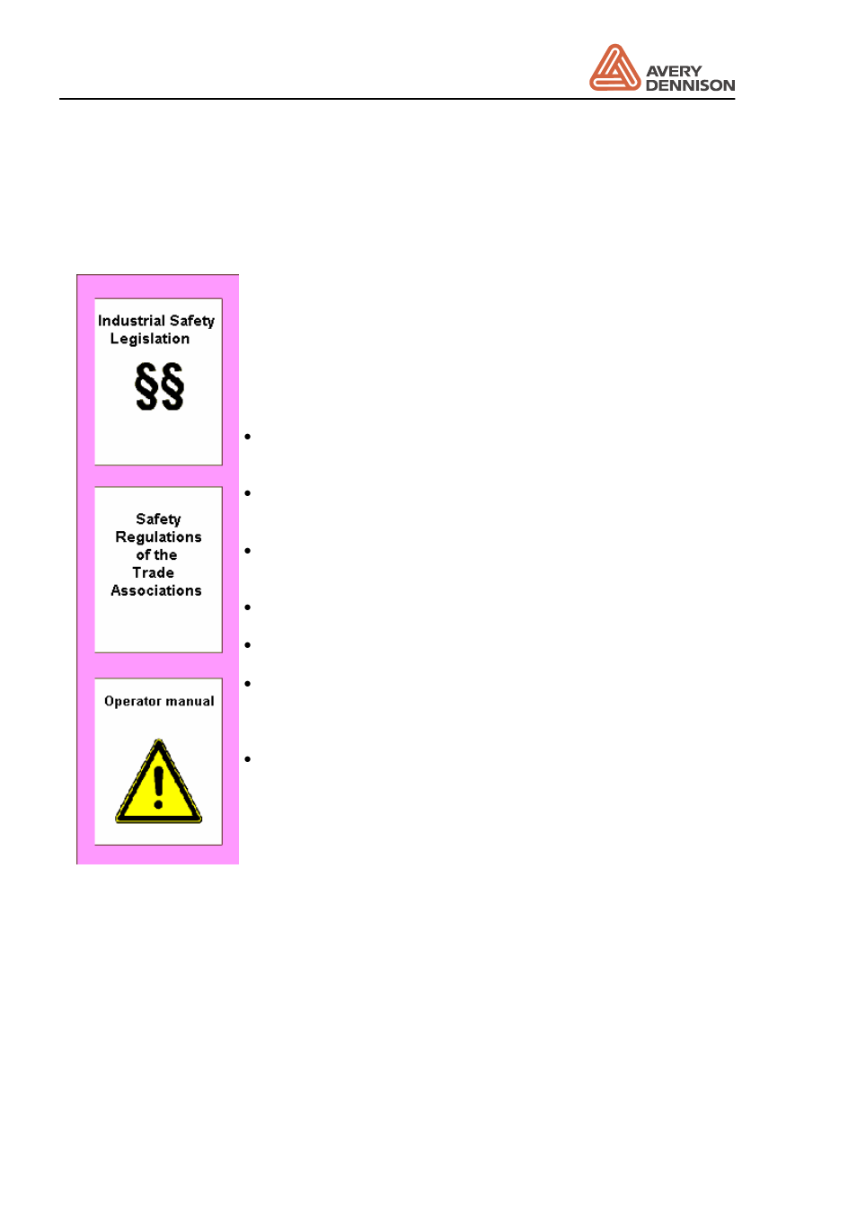 Operator’s duty of care, Als 230 | Avery ALS 230 User Manual | Page 8 / 85
