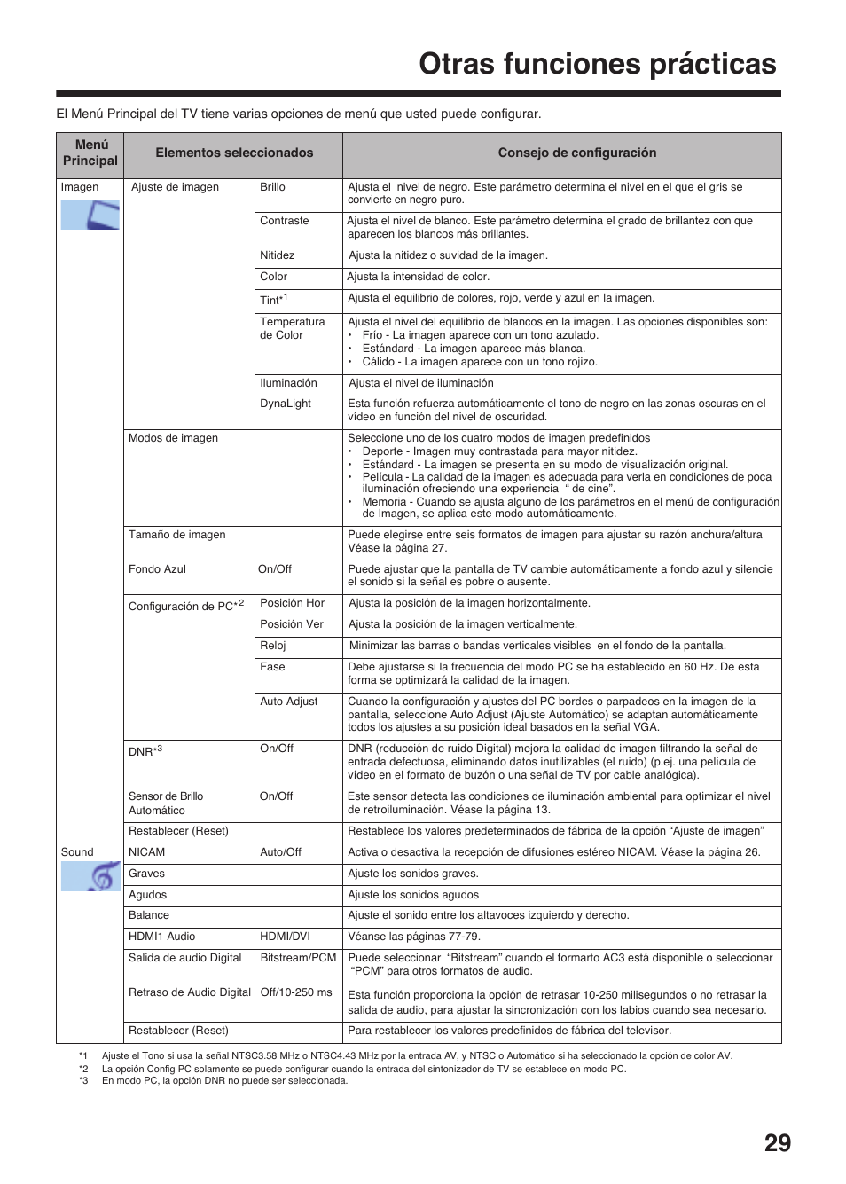 Otras funciones prácticas | Toshiba DV734 User Manual | Page 29 / 96