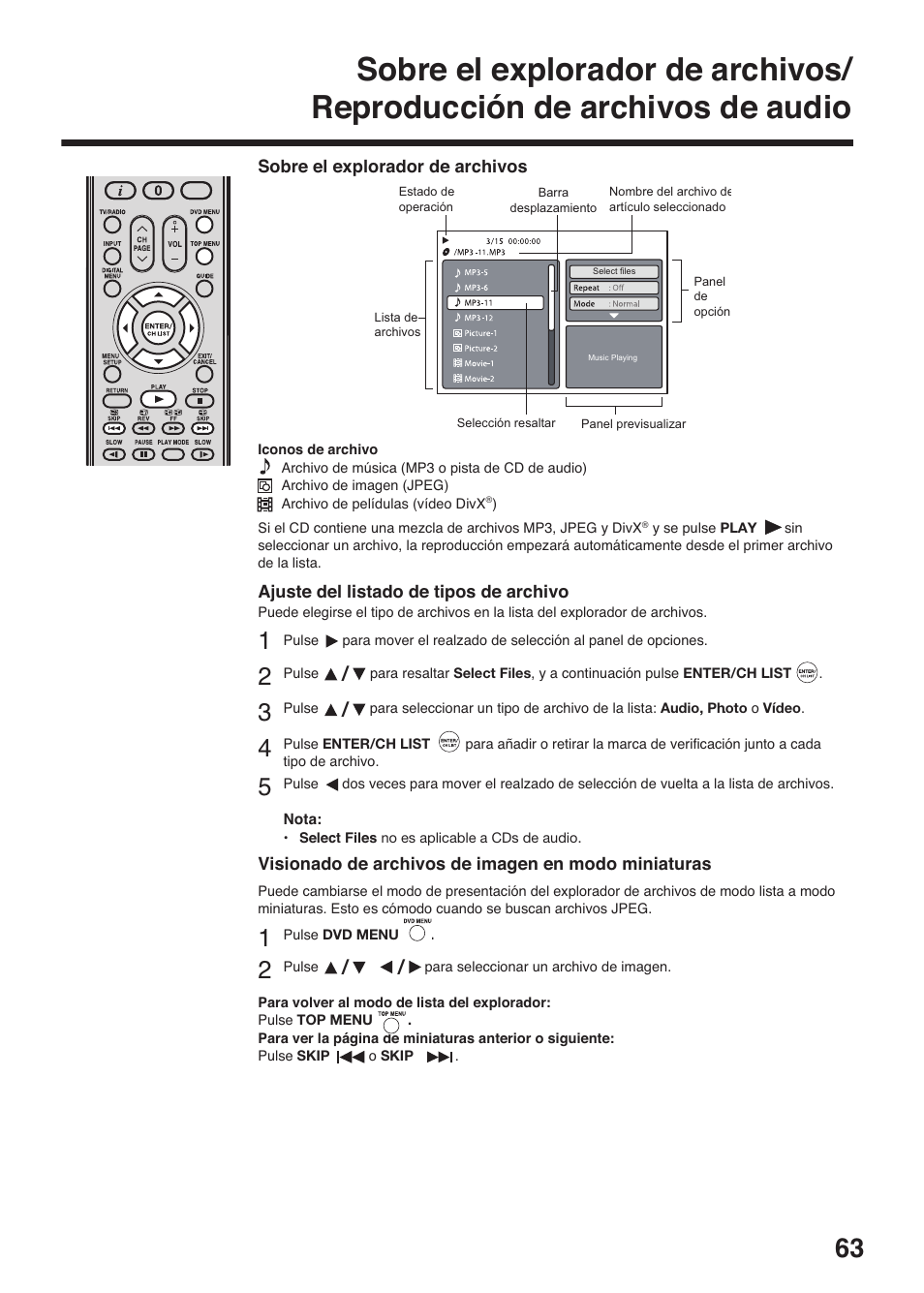 Toshiba DV734 User Manual | Page 63 / 96